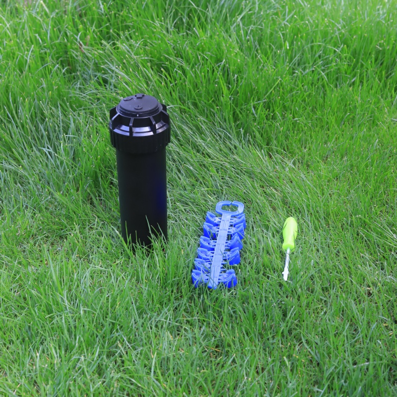 Rainirri Pop Up Rotor Gear-Drive Sprinkler ABS ABS para riego de jardín
