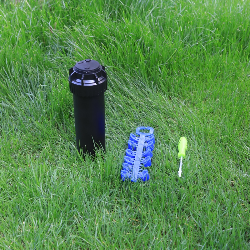 Rainirri Pop Up Rotor Gear-Drive Sprinkler ABS ABS para riego de jardín