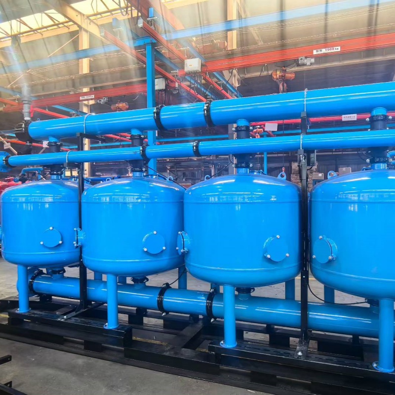 Sistema de filtro de arena de filtración de agua de alta calidad para el sistema de riego agrícola Primera parte