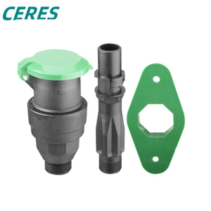 JFWI06/010 Durable 3/4 pulgadas o 1 pulgada Válvula de admisión de agua de riego de césped de plástico de plástico 