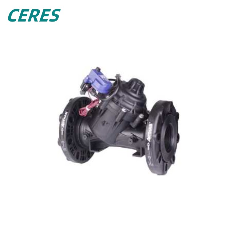 JF32SC T Tipo Material de nylon Agricultura Válvula solenoide del controlador de riego de goteo 