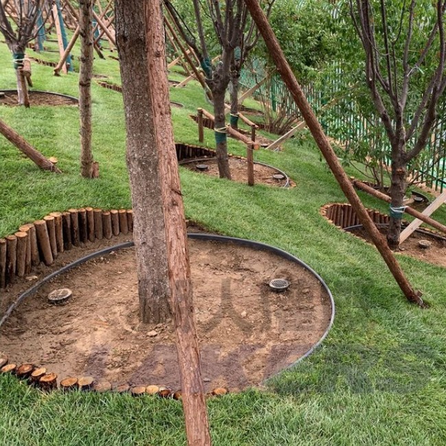 Rainirirri herramienta de riego de raíz profunda de plástico Riego de la raíz para el sistema de riego subsuperficial del jardín
