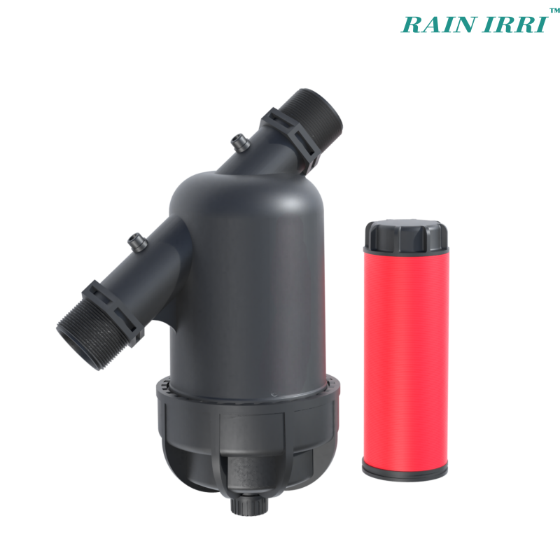Rainirri PP Mateiral Y Tipo de filtro de disco manual para paisaje y pequeño sistema de riego agrícola 