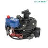 Rainirri JF32SC T Tipo Material de nylon Agricultura Válvula de interruptor de riego con control de solenoides