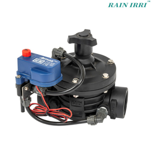 Rainirri JF32SC T Tipo Material de nylon Agricultura Válvula de interruptor de riego con control de solenoides