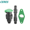 JFWI06/010 Durable 3/4 pulgadas o 1 pulgada Válvula de admisión de agua de riego de césped de plástico de plástico 