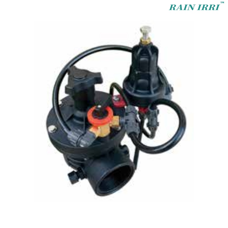 Rainirri JF50PS T Tipo Nylon Materia Farming Sistema de riego Manual Válvula de mantenimiento 