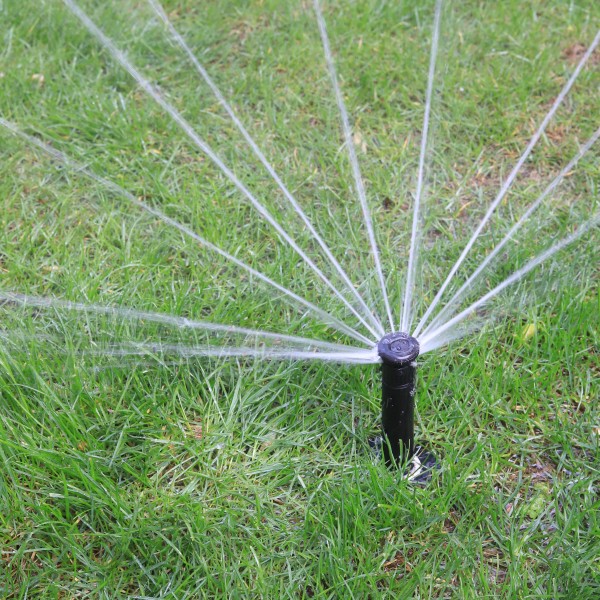 Rainirri Equipo de riego de jardín de servicio pesado Angulgo fijo de ángulo emergente Cabeza de rociadores para el paisaje 