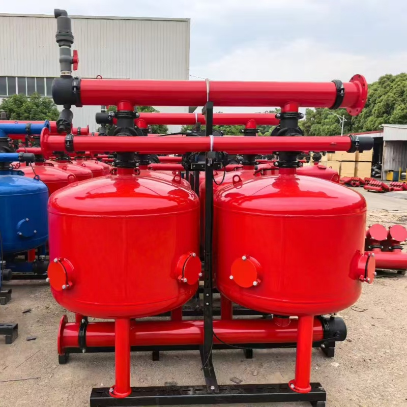 Sistema de filtro de arena de filtración de agua de alta calidad para el sistema de riego agrícola Primera parte