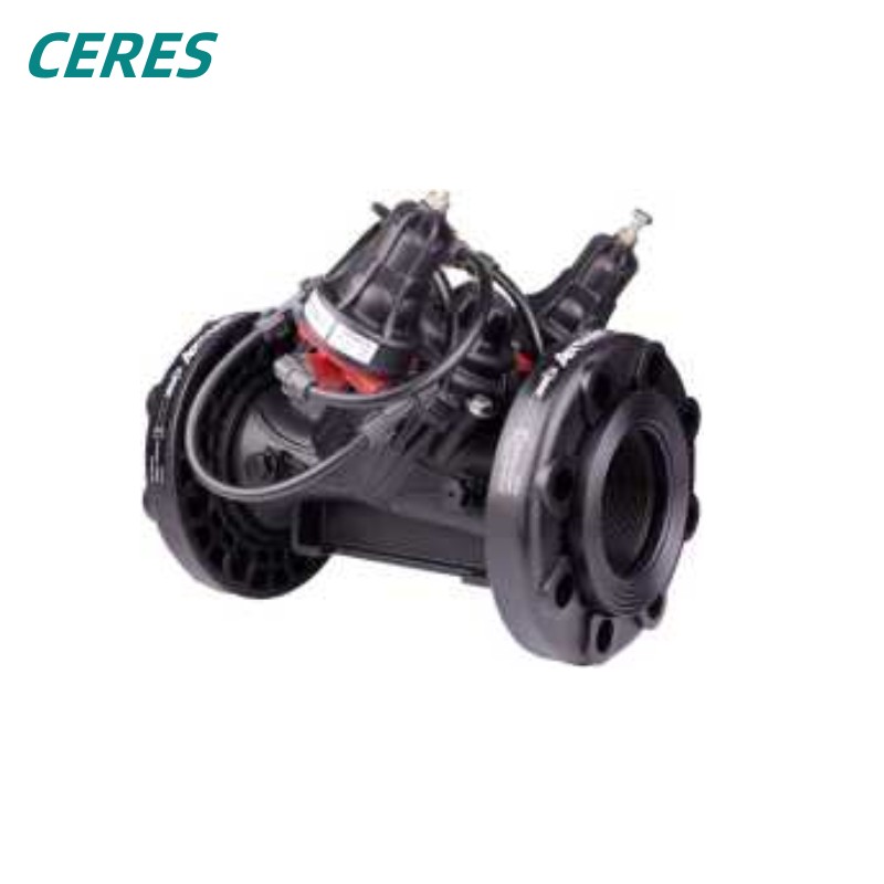 JF50PS T Tipo Nylon Materia Farming Sistema de riego de goteo Válvula de mantenimiento 