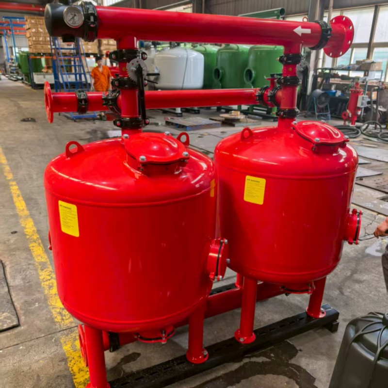 Sistema de filtro de arena de filtración de agua de alta calidad para el sistema de riego agrícola Primera parte