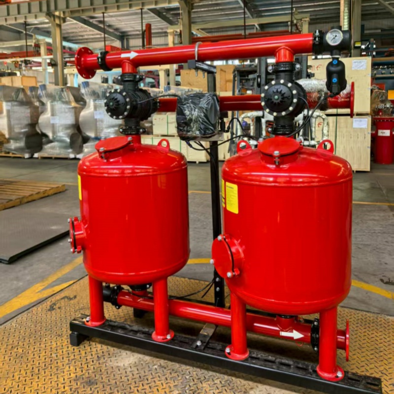 Sistema de filtro de arena de filtración de agua de alta calidad para el sistema de riego agrícola Primera parte