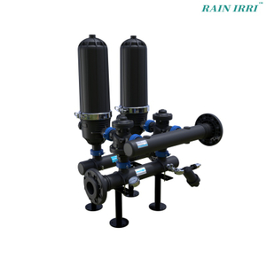Sistema de filtro automático de retrolavado automático de Rainirri para tratamiento de agua industrial e riego agrícola