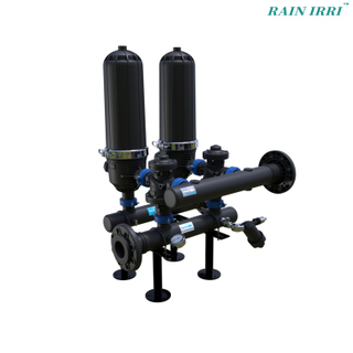 Sistema de filtro automático de retrolavado automático de Rainirri para tratamiento de agua industrial e riego agrícola