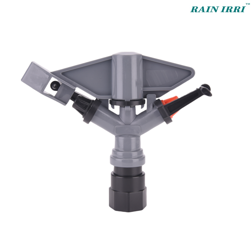 Rainirri Big Plastic 360 grados Sprokler de impacto de uso fácil para el sistema de riego por granja