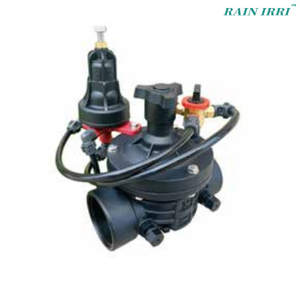 Rainirri JF50PR Y Tipo Material de nylon Agricultura Línea de goteo Manual Válvula reductora 