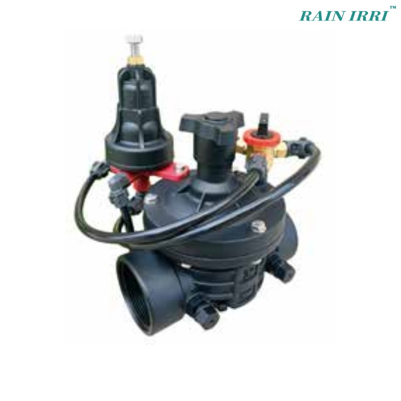 Rainirri JF50PR Y Tipo Material de nylon Agricultura Línea de goteo Manual Válvula reductora 