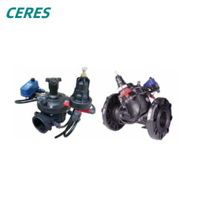 JF50RSC Material de nylon Sistema de riego de jardín Válvula de mantenimiento de presión con control de solenoides