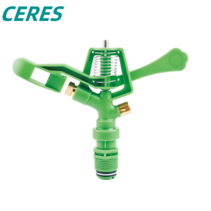 JFMS-9815 360 grados Sproker de impacto giratorio dos vías para el sistema de riego de jardín