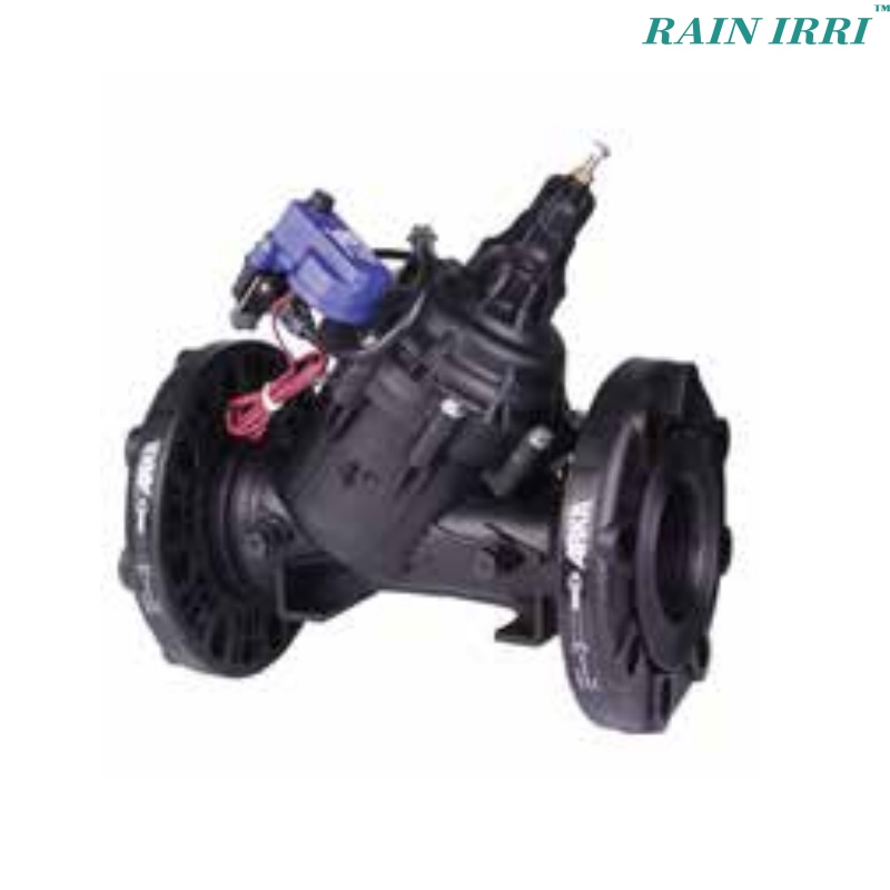 Rainirri JF50RSC Material de nylon Garden Sistema de riego Válvula de presión de presión con control de solenoides